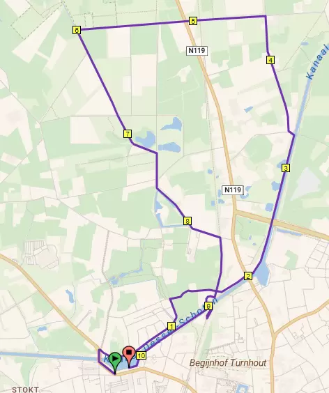Taxantria parcours 10 km